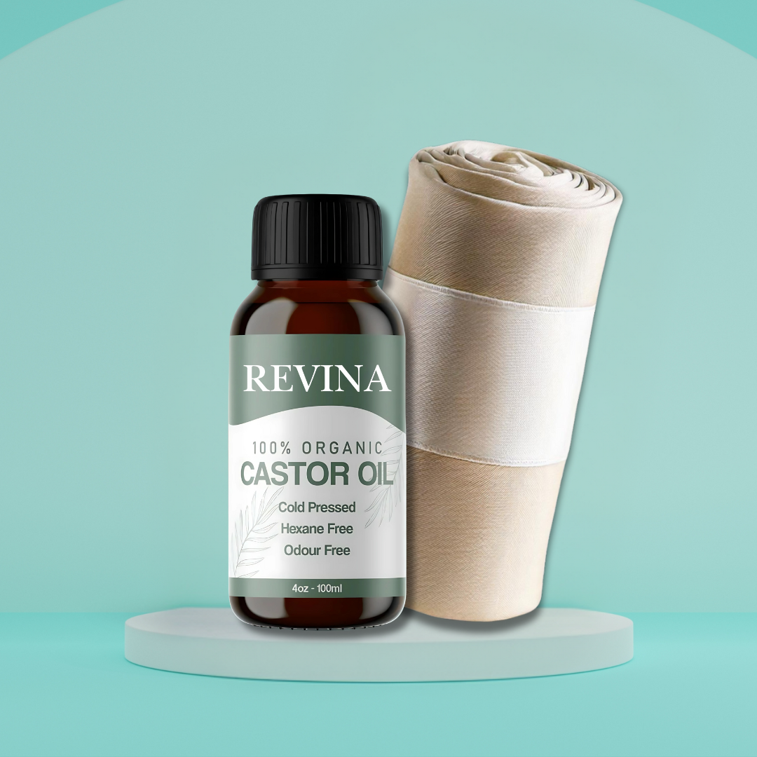 Revina Wellness Pack (Wrap + Castor Oil)